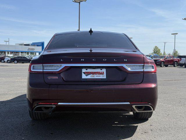 used 2018 Lincoln Continental car, priced at $22,000