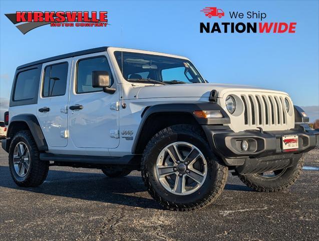 used 2020 Jeep Wrangler Unlimited car, priced at $25,000