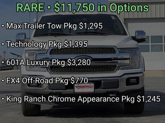 used 2018 Ford F-150 car, priced at $33,000