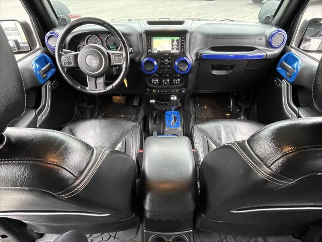 used 2013 Jeep Wrangler Unlimited car, priced at $17,500