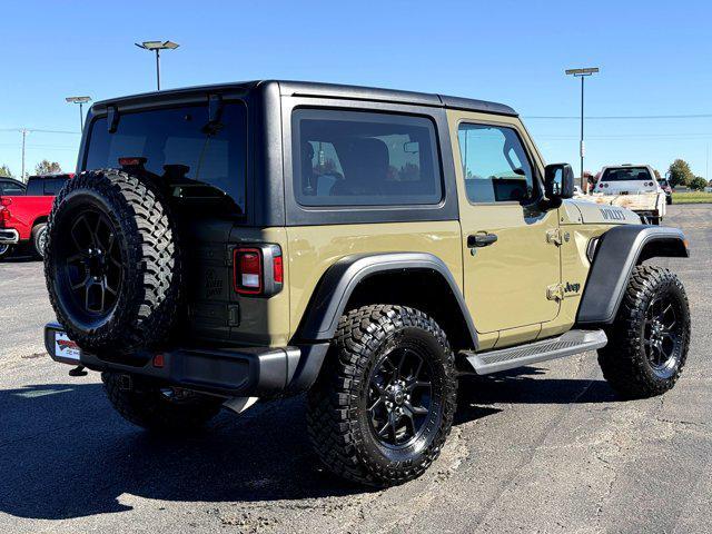 used 2025 Jeep Wrangler car, priced at $38,000