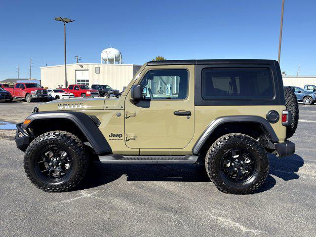 used 2025 Jeep Wrangler car, priced at $38,000