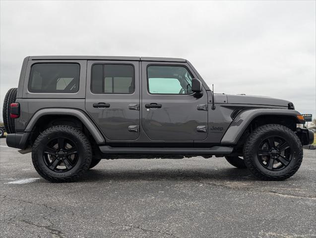 used 2021 Jeep Wrangler Unlimited car, priced at $35,750