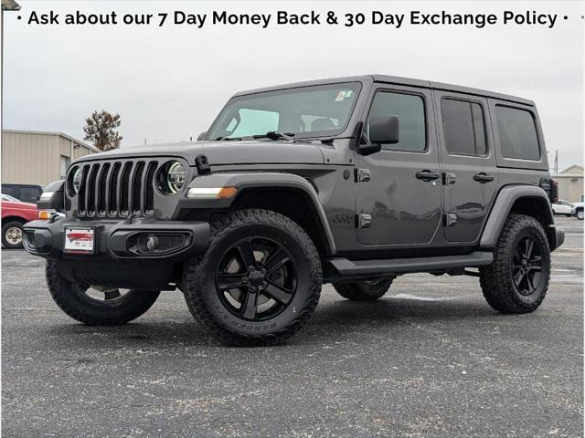 used 2021 Jeep Wrangler Unlimited car, priced at $33,000