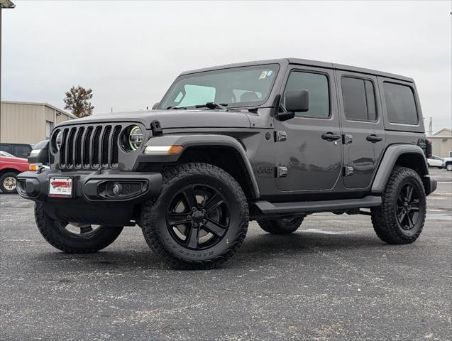 used 2021 Jeep Wrangler Unlimited car, priced at $35,750