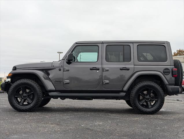 used 2021 Jeep Wrangler Unlimited car, priced at $35,750