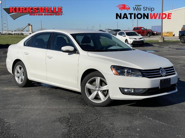 used 2015 Volkswagen Passat car, priced at $12,000