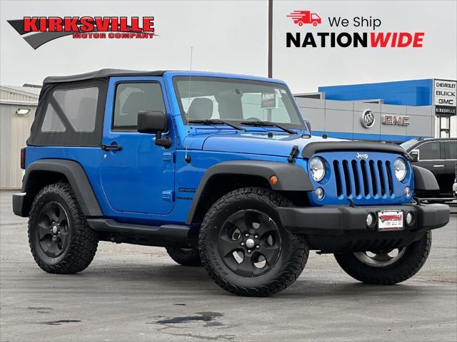 used 2015 Jeep Wrangler car, priced at $18,500