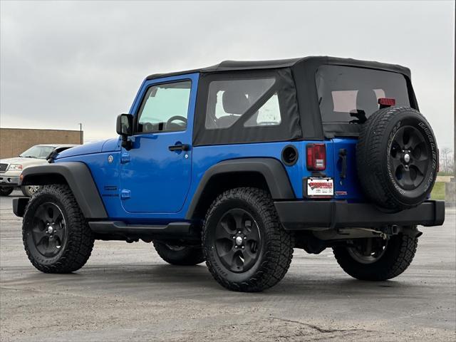 used 2015 Jeep Wrangler car, priced at $18,500