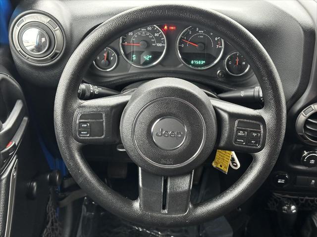 used 2015 Jeep Wrangler car, priced at $18,500