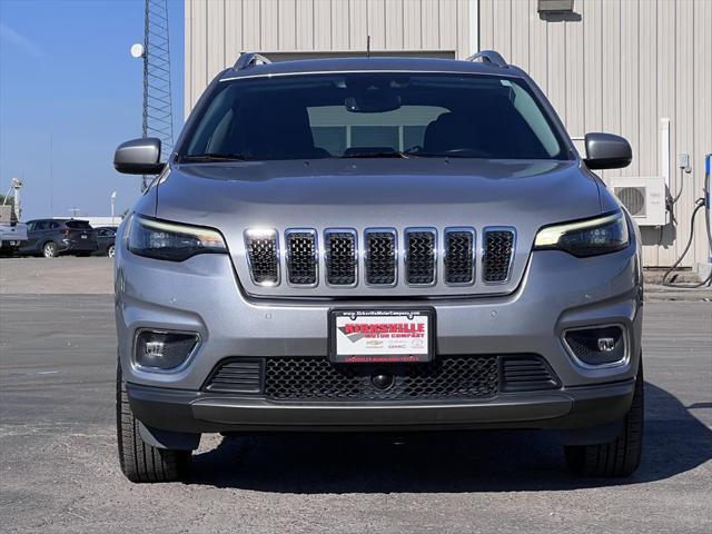 used 2021 Jeep Cherokee car, priced at $23,000