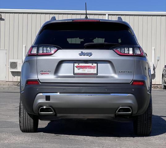 used 2021 Jeep Cherokee car, priced at $23,000