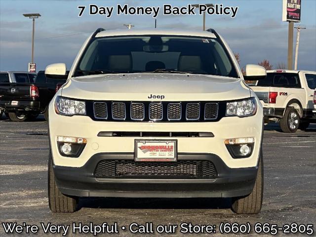 used 2021 Jeep Compass car, priced at $18,750