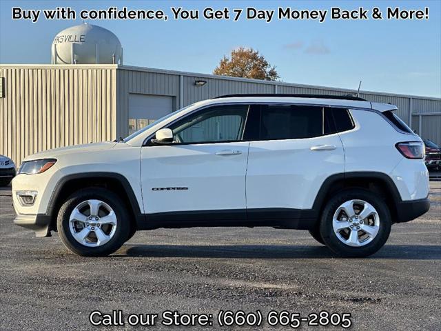 used 2021 Jeep Compass car, priced at $18,750