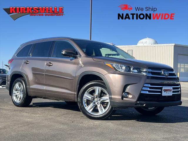 used 2018 Toyota Highlander car, priced at $28,000