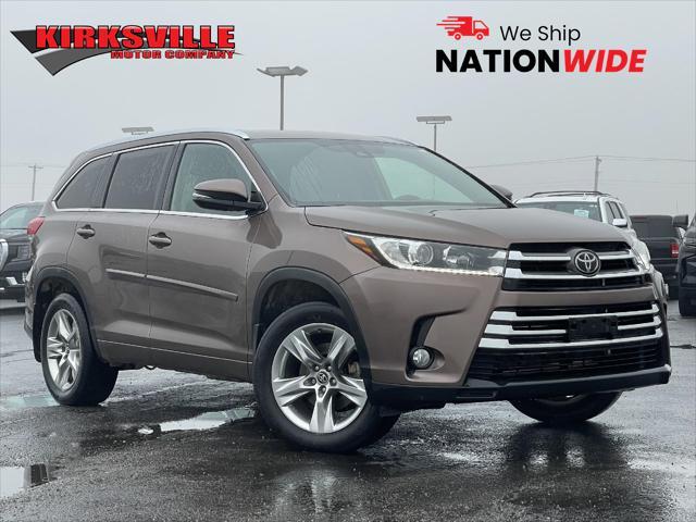 used 2018 Toyota Highlander car, priced at $29,500