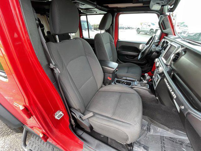 used 2021 Jeep Wrangler car, priced at $28,500