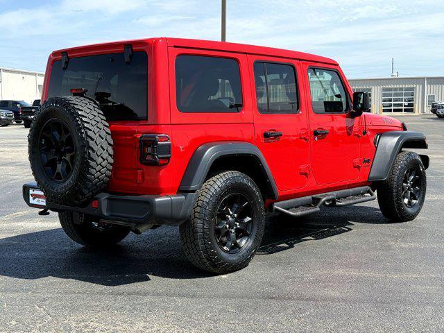 used 2021 Jeep Wrangler car, priced at $28,500