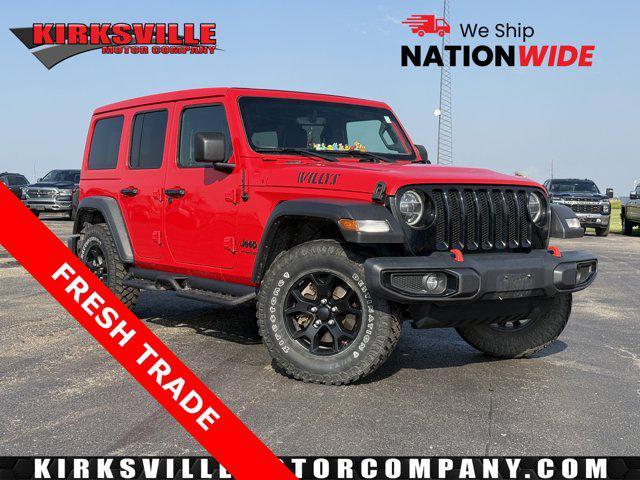 used 2021 Jeep Wrangler car, priced at $29,000
