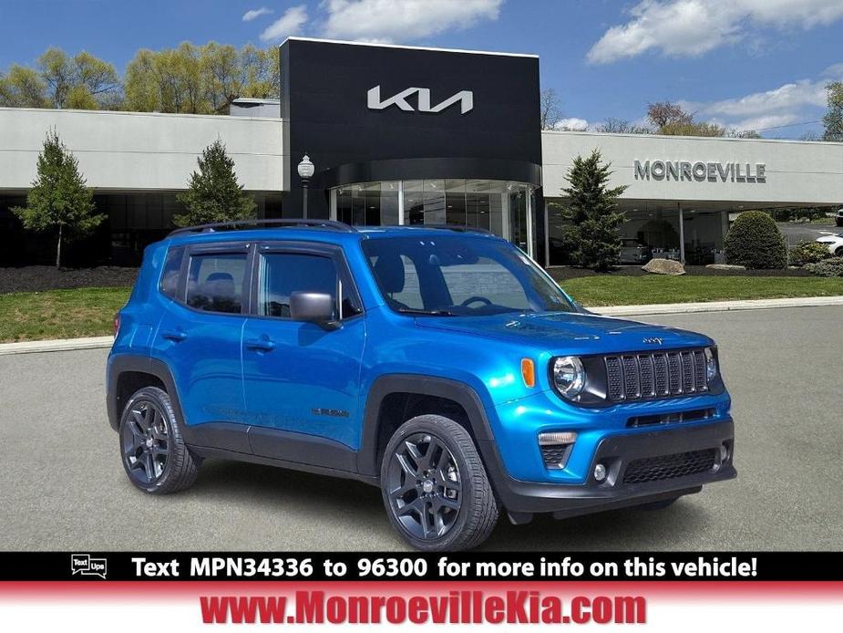 used 2021 Jeep Renegade car, priced at $20,456