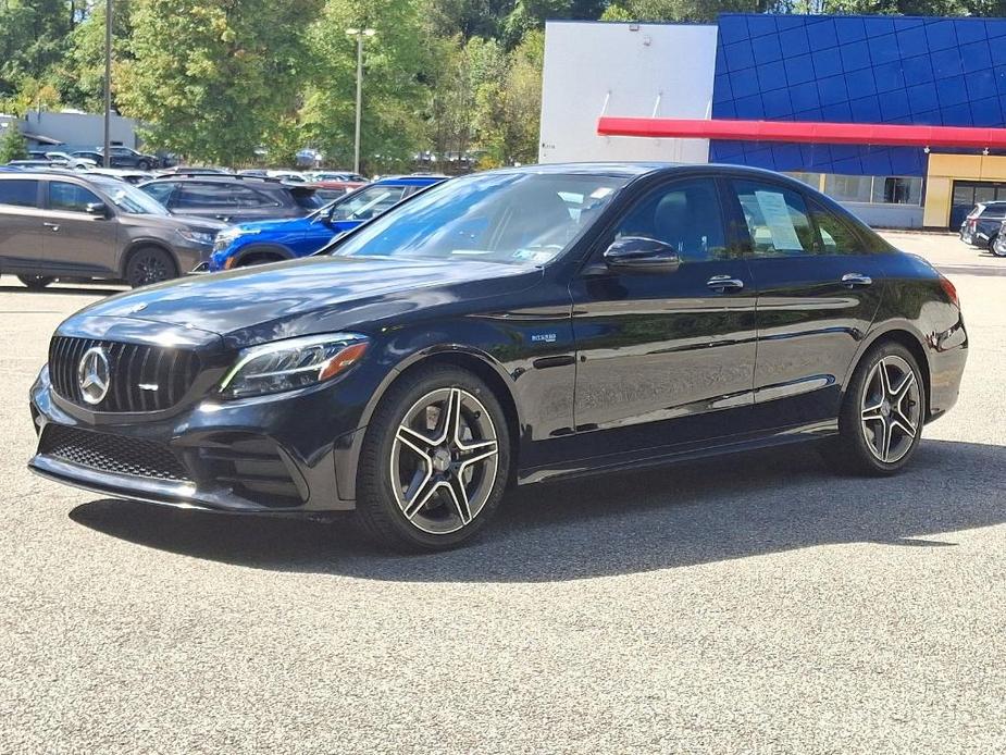 used 2019 Mercedes-Benz AMG C 43 car, priced at $28,736