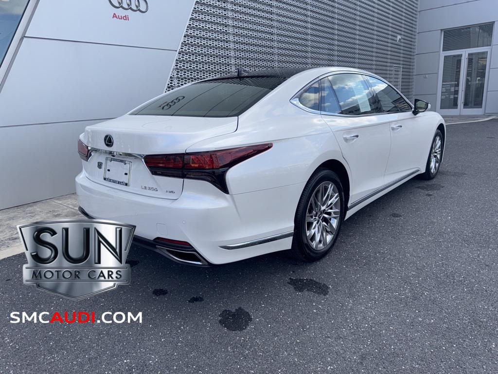 used 2022 Lexus LS 500 car, priced at $67,500