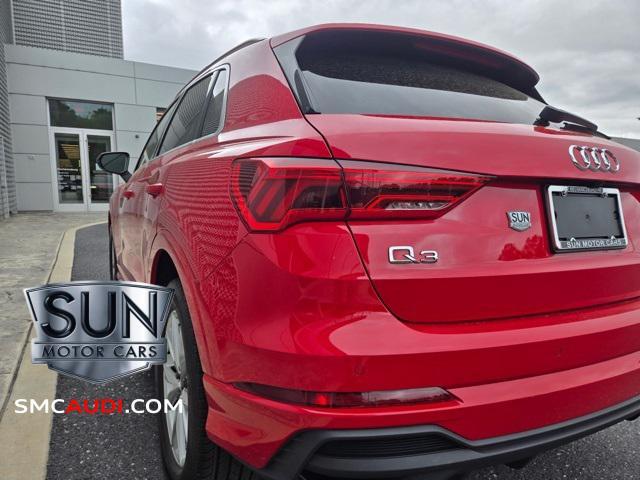 used 2022 Audi Q3 car, priced at $33,216