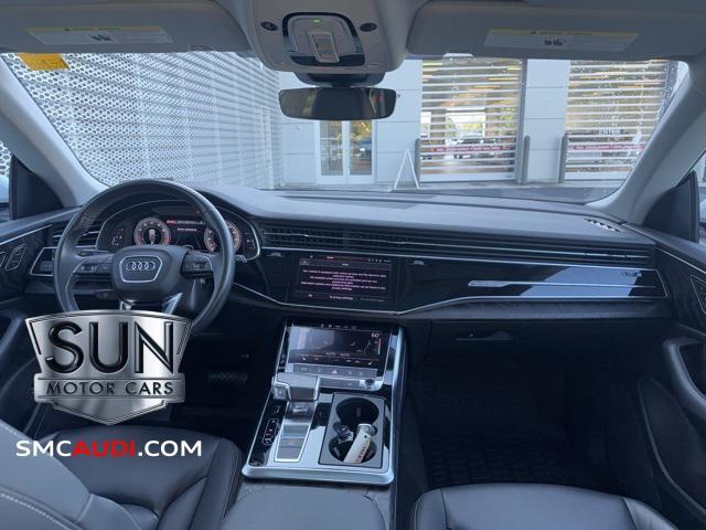 used 2022 Audi Q8 car, priced at $47,745