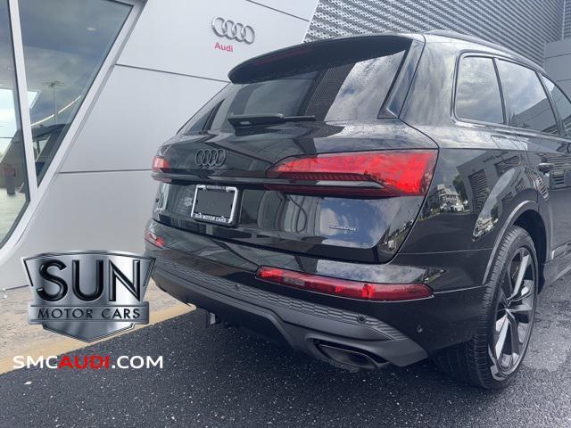 new 2025 Audi Q7 car, priced at $73,450