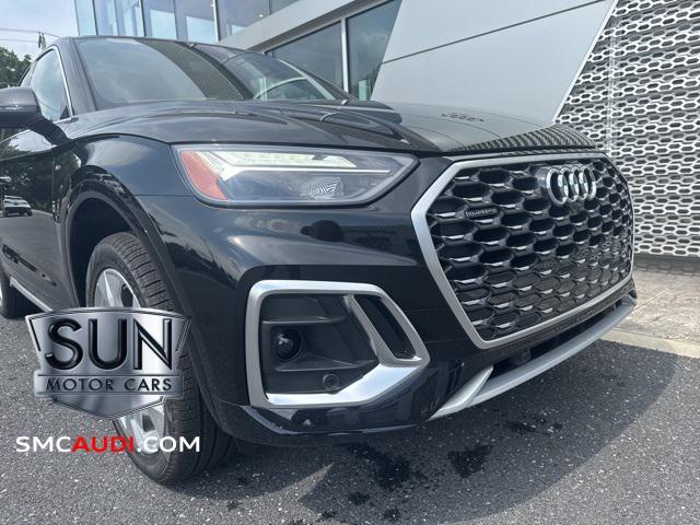 new 2025 Audi Q5 car, priced at $54,855