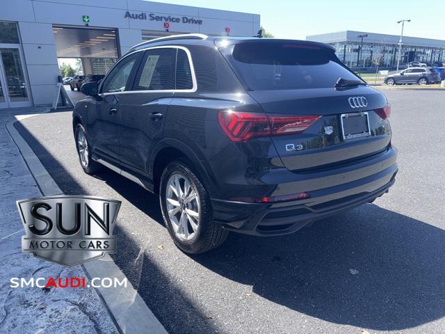 used 2025 Audi Q3 car, priced at $38,990