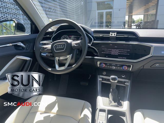 used 2025 Audi Q3 car, priced at $38,990