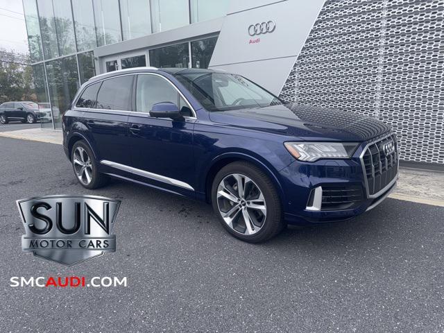 used 2020 Audi Q7 car, priced at $32,574