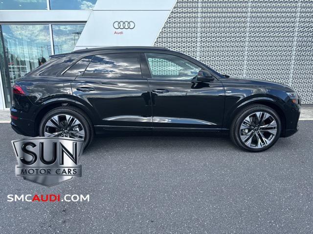 new 2025 Audi Q8 car, priced at $83,935