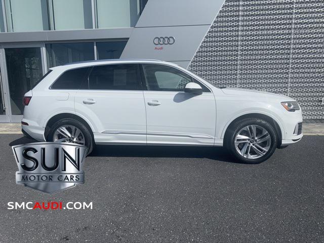 used 2022 Audi Q7 car, priced at $41,000