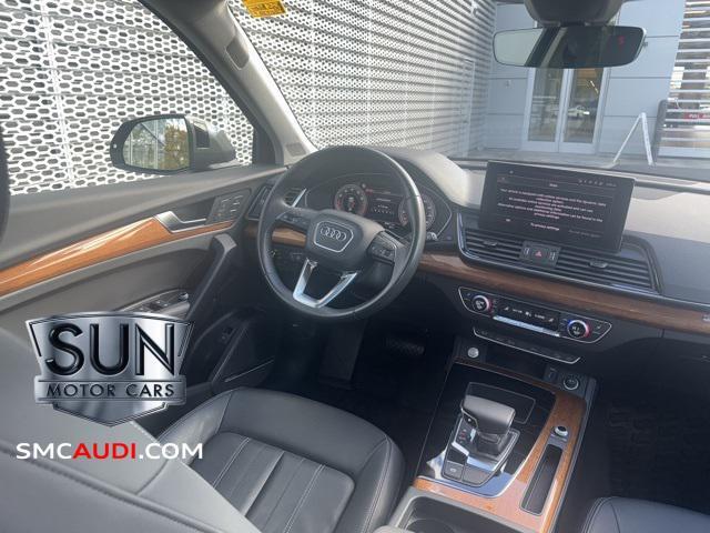 used 2023 Audi Q5 car, priced at $32,999