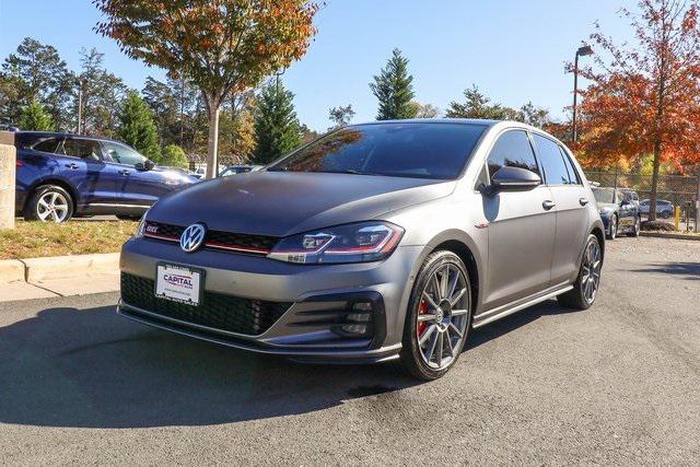 used 2018 Volkswagen Golf GTI car, priced at $20,795