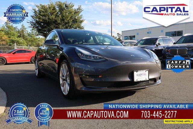 used 2018 Tesla Model 3 car, priced at $20,537