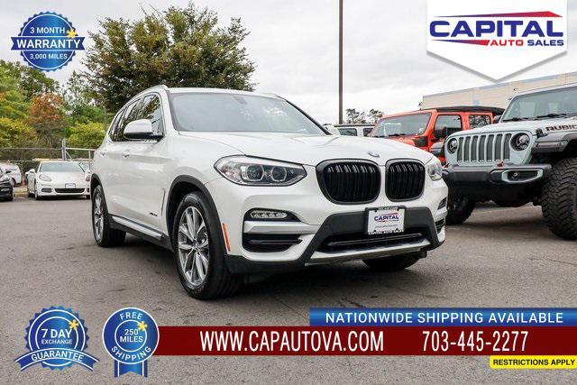 used 2018 BMW X3 car, priced at $17,694
