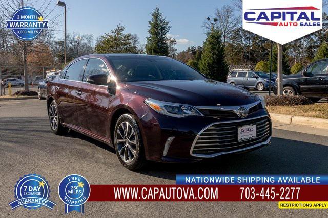 used 2018 Toyota Avalon car, priced at $18,350