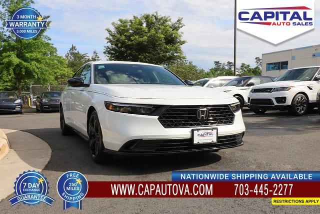 used 2023 Honda Accord Hybrid car, priced at $26,722