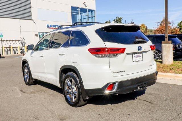 used 2019 Toyota Highlander Hybrid car, priced at $27,645