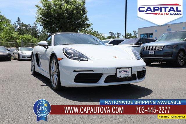 used 2017 Porsche 718 Boxster car, priced at $39,693