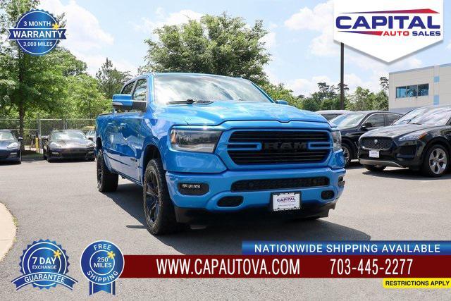 used 2021 Ram 1500 car, priced at $34,795