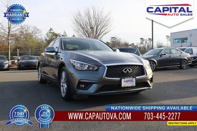 used 2018 INFINITI Q50 car, priced at $17,544