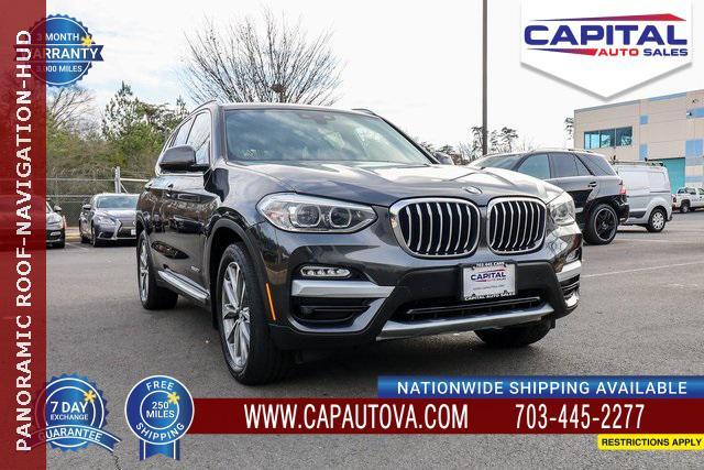 used 2018 BMW X3 car, priced at $15,644