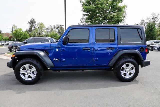 used 2018 Jeep Wrangler Unlimited car, priced at $19,922