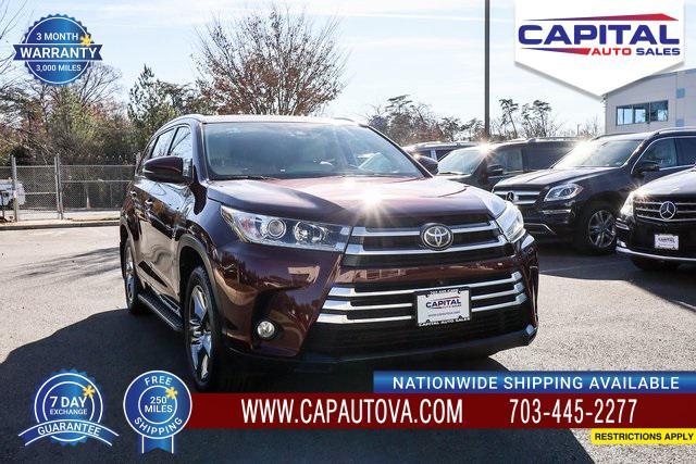 used 2017 Toyota Highlander car, priced at $21,771