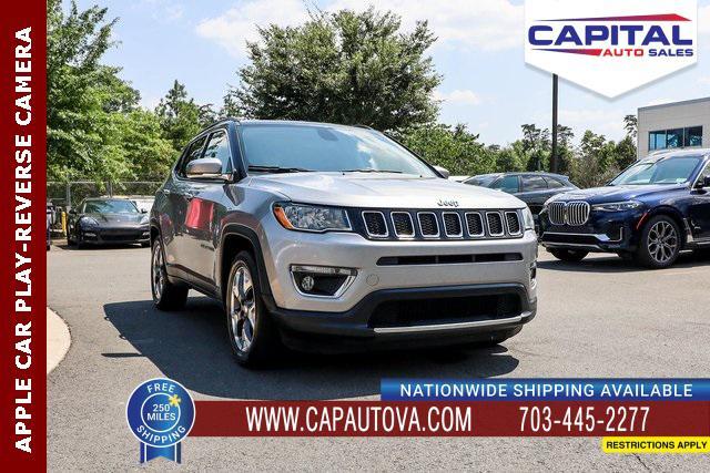 used 2020 Jeep Compass car, priced at $9,995