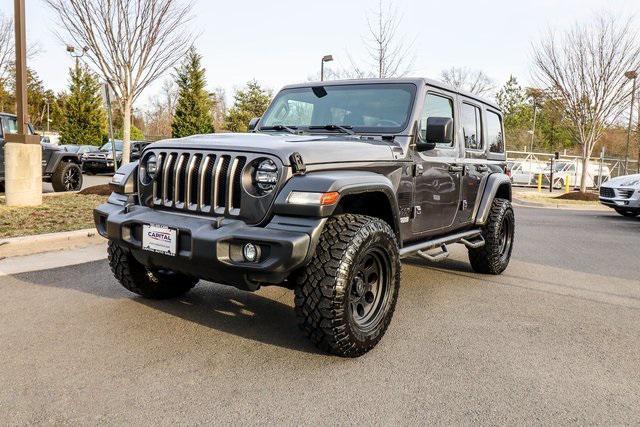 used 2019 Jeep Wrangler Unlimited car, priced at $20,595